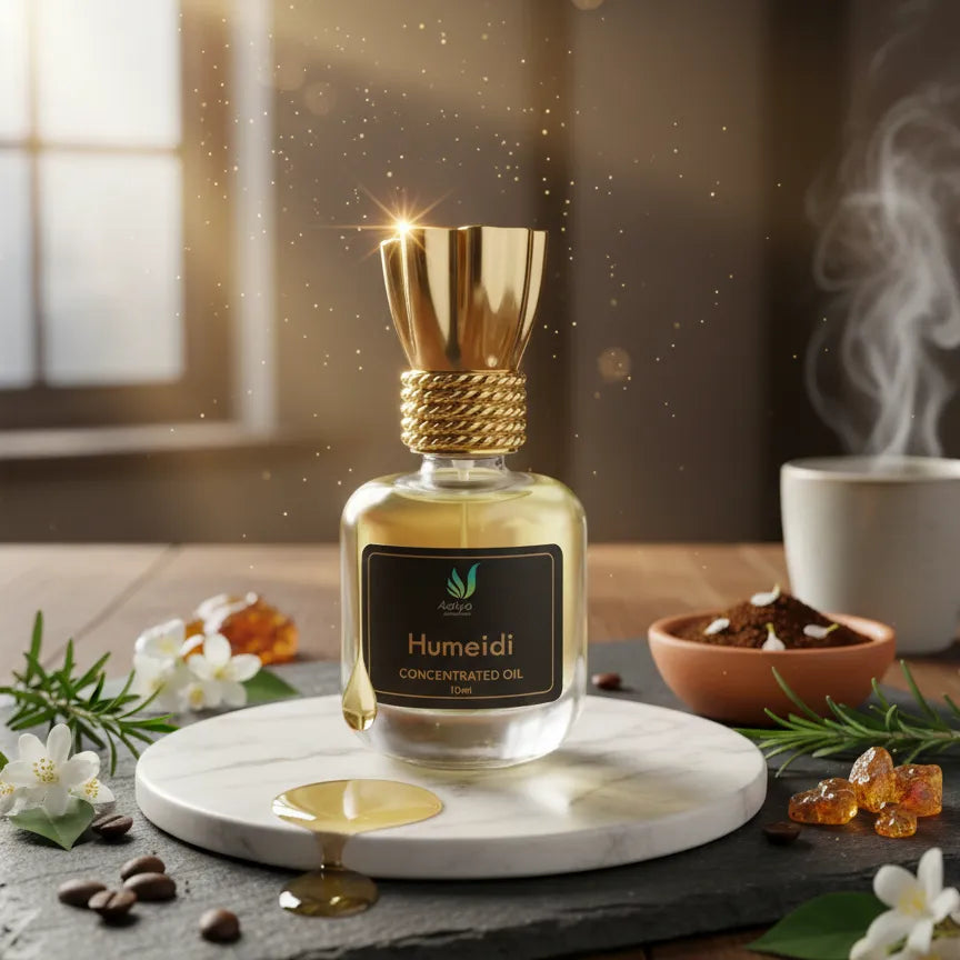 Humeidi Attar Roll-On 10ml | Alcohol-Free Long-Lasting Perfume Oil for Men