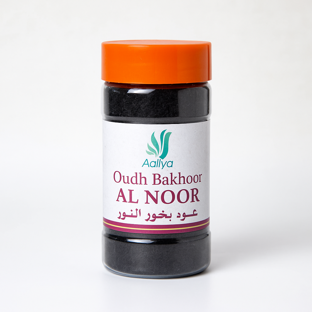 Arabic Oud Bakhoor Incense (3 Jars x 50g: Al Noor, Hindi, Hareer)